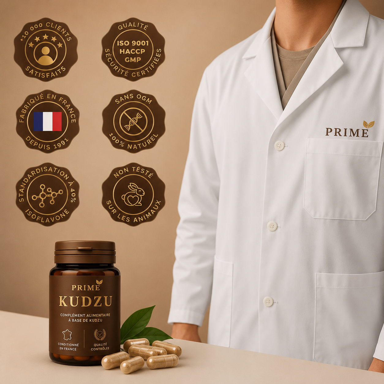 Kudzu 100% naturel