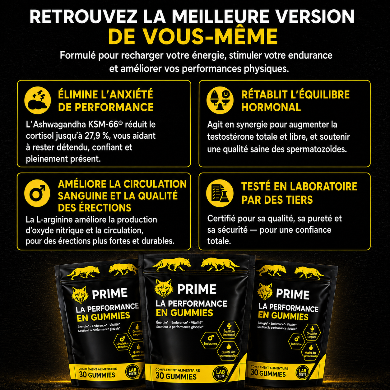 Gummies Performance 6-en-1