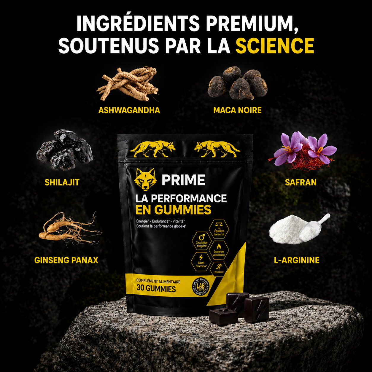 Gummies Performance 6-en-1