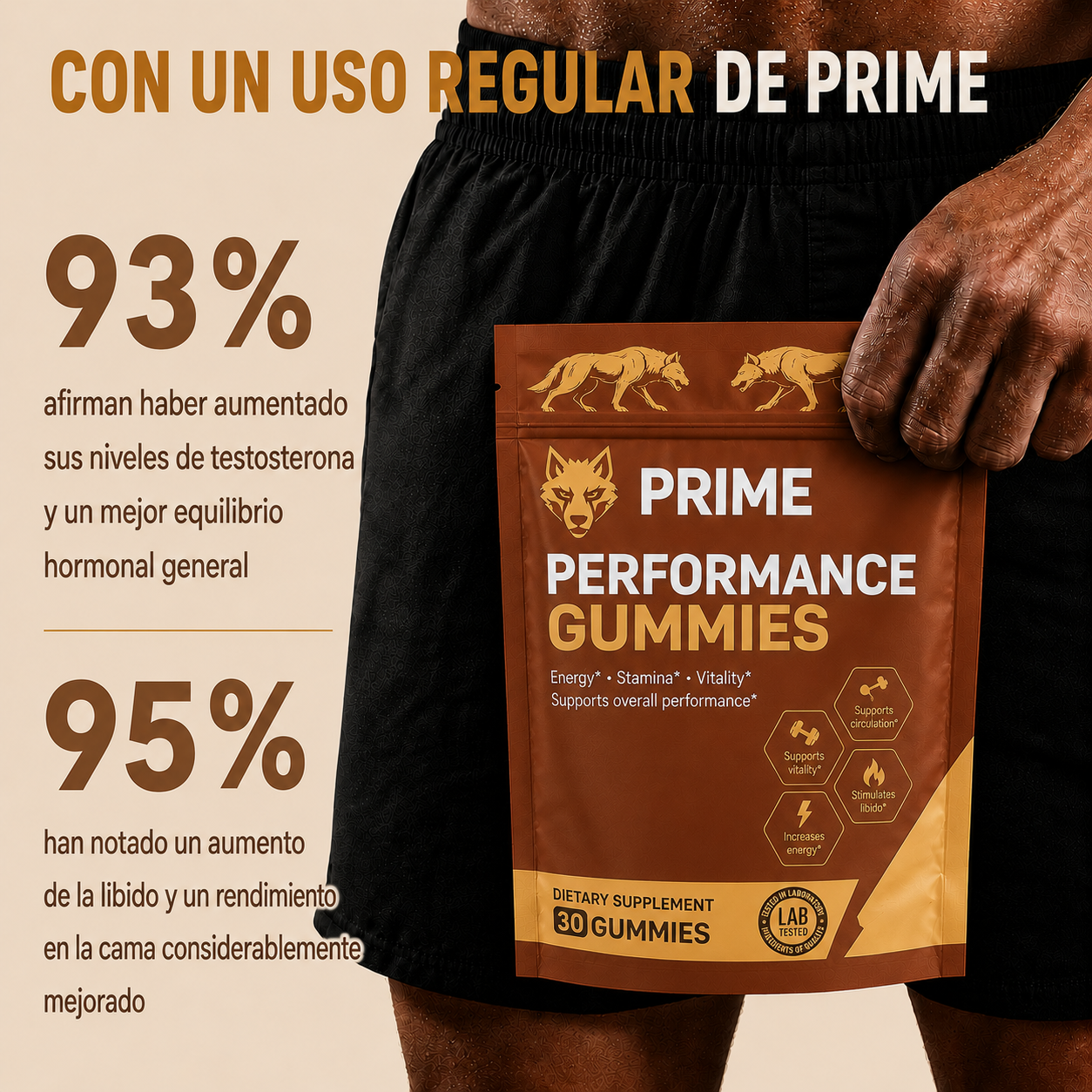 60 Performance+ Gummies (2 Envases)
